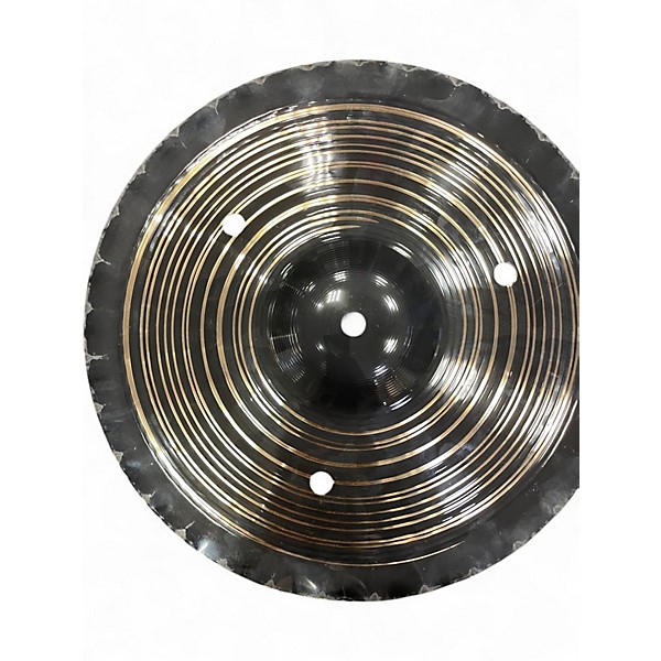 Used MEINL 12in CLASSIC CUSTOM DARK TRASH STACK Cymbal