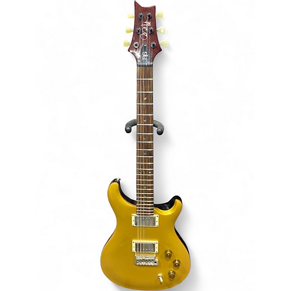 Used PRS SE DGT Gold Top Solid Body Electric Guitar