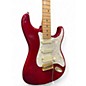 Used Fender TASH SULTANA Crimson Red Trans Solid Body Electric Guitar
