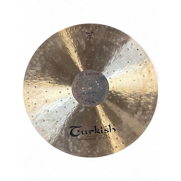 Used Turkish 22in EPHESUS Heavy Ride Cymbal
