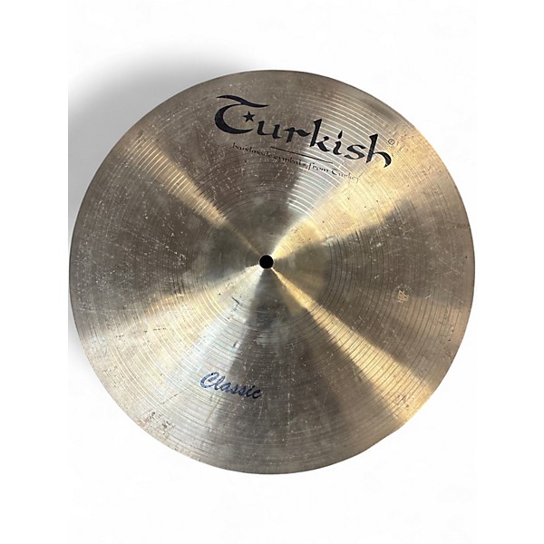 Used Turkish 16in Classic Paper Thin Crash Cymbal