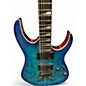Used Ibanez GRGR221PA GRG SERIES Blue Solid Body Electric Guitar
