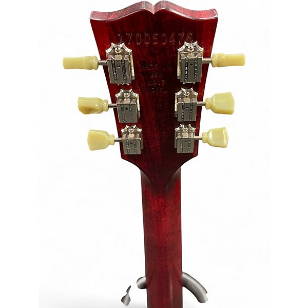 Used 2017 Gibson Les Paul Studio Faded Cherry Solid Body Electric Guitar