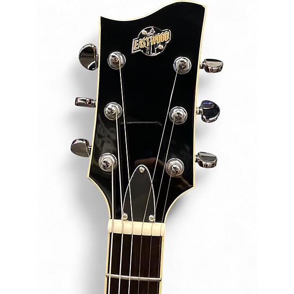Used Eastwood JH1200 2 Color Sunburst Hollow Body Electric Guitar