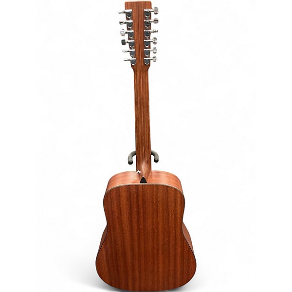 Used Martin DX2E Natural 12 String Acoustic Electric Guitar