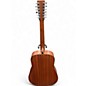 Used Martin DX2E Natural 12 String Acoustic Electric Guitar
