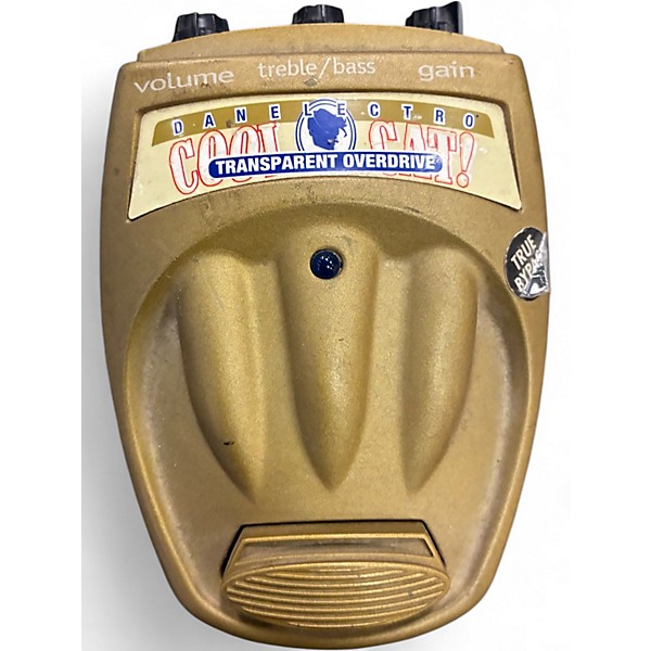 Used Danelectro Cool Cat CTO2 Transparent Overdrive Effect Pedal