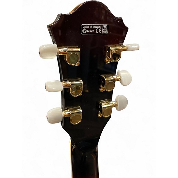 Used Ibanez AG95 Artcore Expressionist Brown Sunburst Hollow Body Electric Guitar