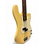 Used Fender PRECISION BASS USA Yellow Electric Bass Guitar
