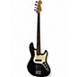 Used Fender AMERICAN JAZZ BASS Black Electric Bass Guitar thumbnail