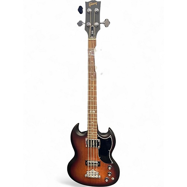 Used Gibson SG Bass 2 Tone Sunburst Electric Bass Guitar