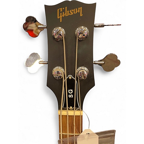 Used Gibson SG Bass 2 Tone Sunburst Electric Bass Guitar
