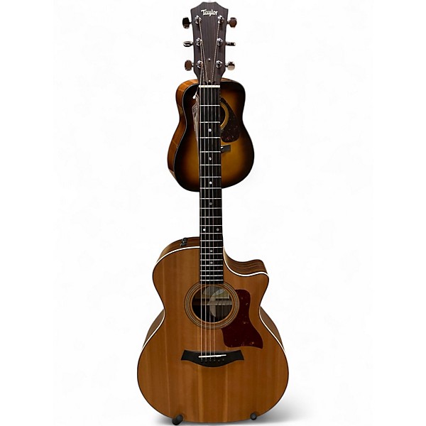Used 2005 Taylor 414CE Natural Acoustic Electric Guitar