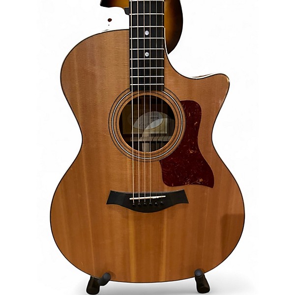 Used 2005 Taylor 414CE Natural Acoustic Electric Guitar