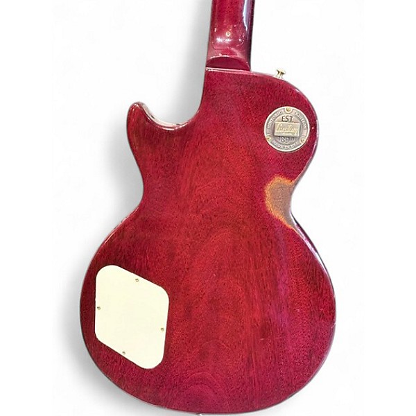 Used 2000s Gibson Les Paul Classic Metallic Orange Solid Body Electric Guitar