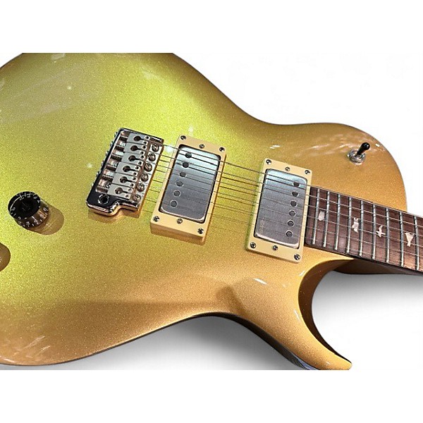 Used 2023 PRS SE SANTANA SINGLECUT Gold Top Solid Body Electric Guitar