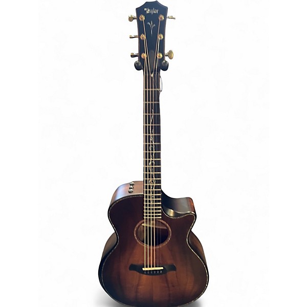 Used Taylor K24CE Brown Acoustic Electric Guitar