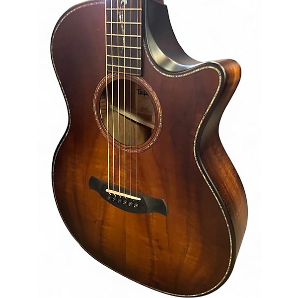 Used Taylor K24CE Brown Acoustic Electric Guitar
