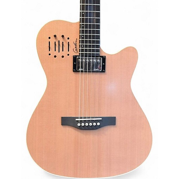 Used Godin A6 Ultra Natural Acoustic Electric Guitar