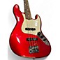 Used Fender AM PRO J BASS Candy Apple Red Electric Bass Guitar