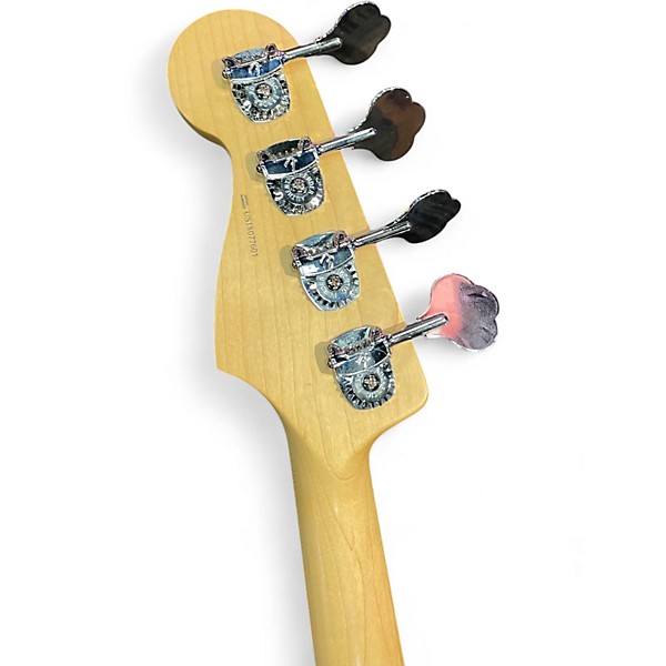 Used Fender AM PRO J BASS Candy Apple Red Electric Bass Guitar