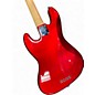 Used Fender AM PRO J BASS Candy Apple Red Electric Bass Guitar