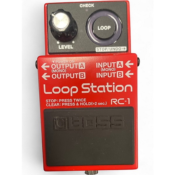 Used BOSS RC1 Loop Station Pedal