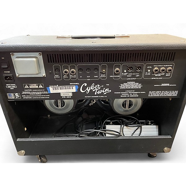 Used Fender Cybertwin 130W 2x12 Guitar Combo Amp