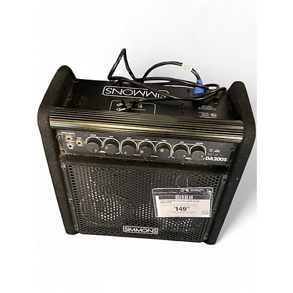 Used Simmons DA200S 200W Drum Amplifier