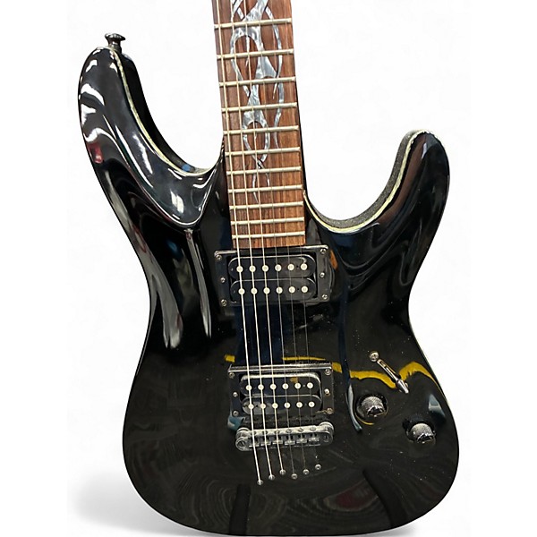 Used Schecter Guitar Research HOTROD 39 Black Solid Body Electric Guitar