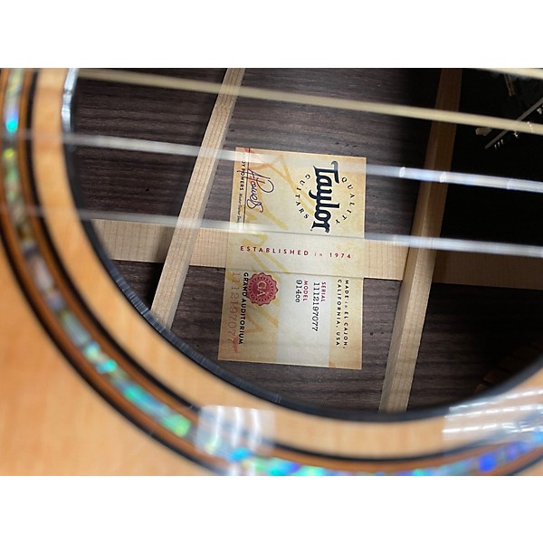Used Taylor 914CE Natural Acoustic Electric Guitar