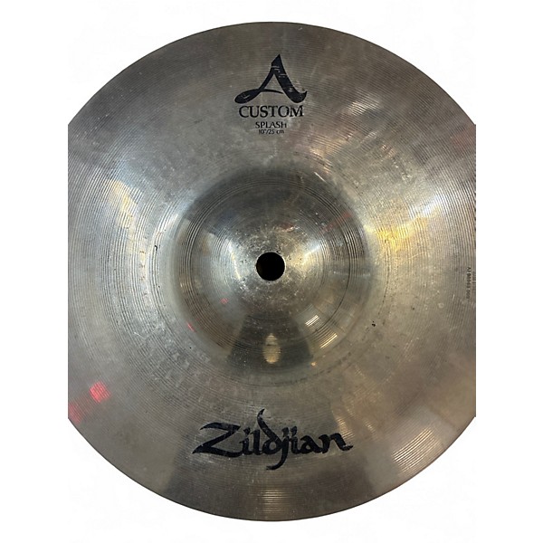 Used Zildjian 10in A Custom Splash Cymbal