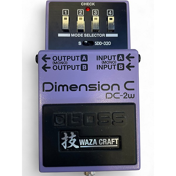 Used BOSS Dimension C DC-2W Effect Pedal