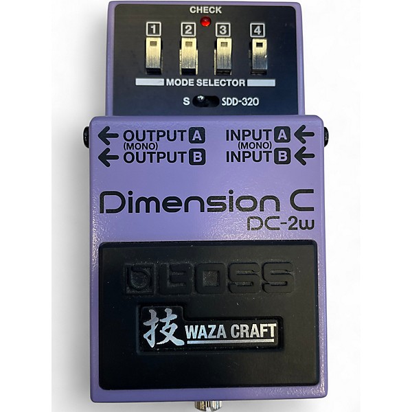 Used BOSS Dimension C DC-2W Effect Pedal