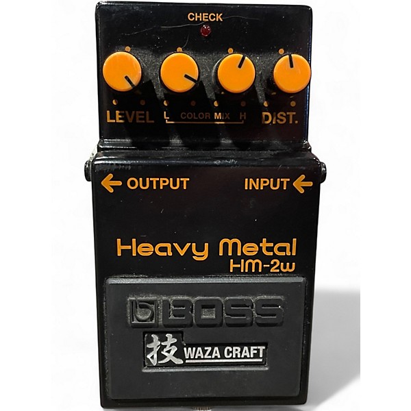 Used BOSS HM2 Heavy Metal Effect Pedal