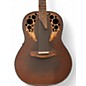 Vintage 1990s Ovation Adamas 1681-9 Brown Acoustic Electric Guitar