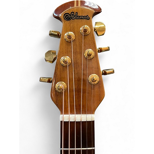 Vintage 1990s Ovation Adamas 1681-9 Brown Acoustic Electric Guitar