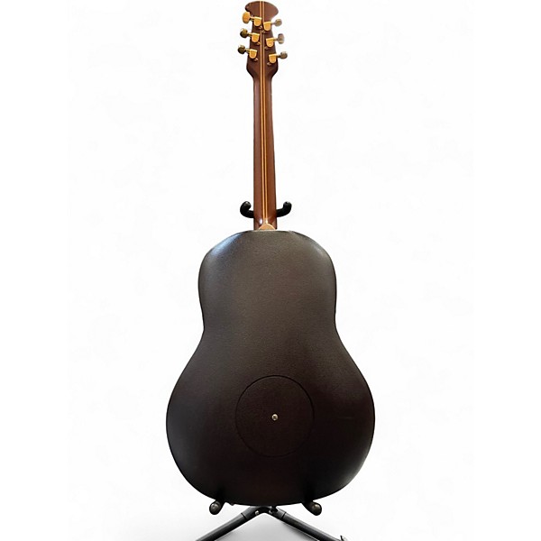 Vintage 1990s Ovation Adamas 1681-9 Brown Acoustic Electric Guitar