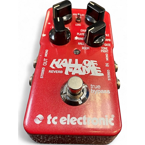 Used TC Electronic Hall Of Fame Effect Pedal