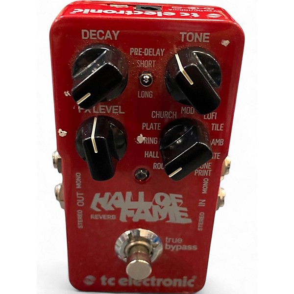Used TC Electronic Hall Of Fame Effect Pedal