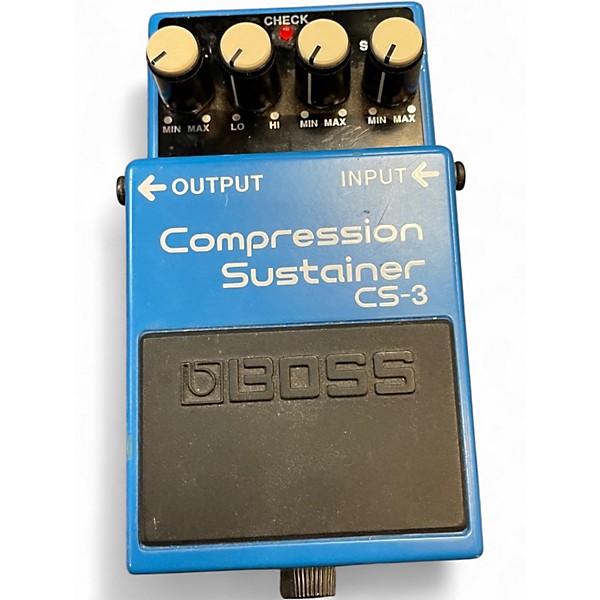 Used BOSS CS3 Compressor Sustainer Effect Pedal