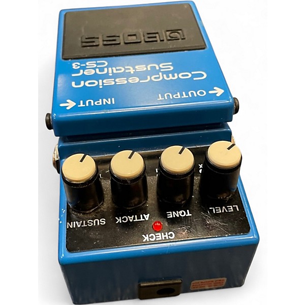Used BOSS CS3 Compressor Sustainer Effect Pedal