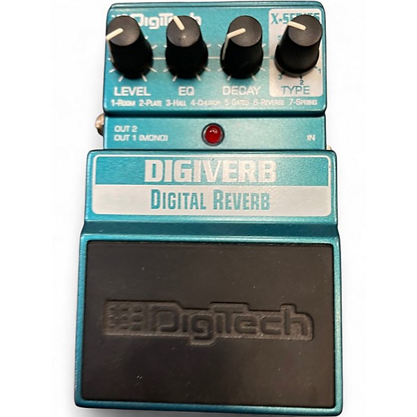 Used DigiTech DigiVerb Effect Pedal