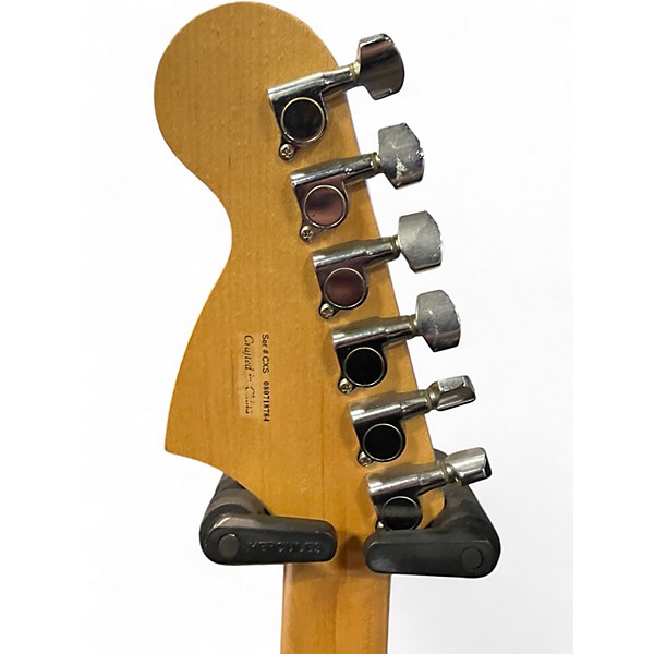 Used Fender Starcaster Black Solid Body Electric Guitar
