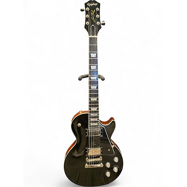Used Epiphone Les Paul Modern Black Solid Body Electric Guitar