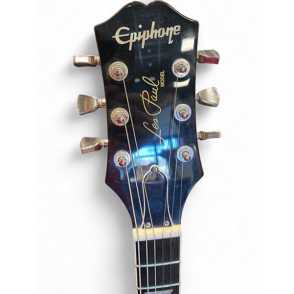 Used Epiphone Les Paul Modern Black Solid Body Electric Guitar