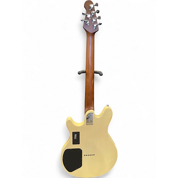 Used Sterling by Music Man Valentine White Solid Body Electric Guitar