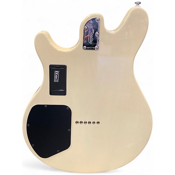 Used Sterling by Music Man Valentine White Solid Body Electric Guitar