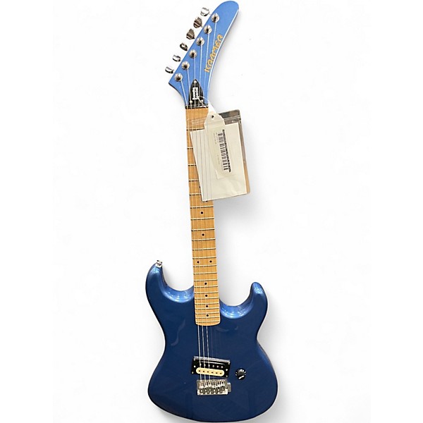 Used Kramer BARETTA SPECIAL Blue Solid Body Electric Guitar