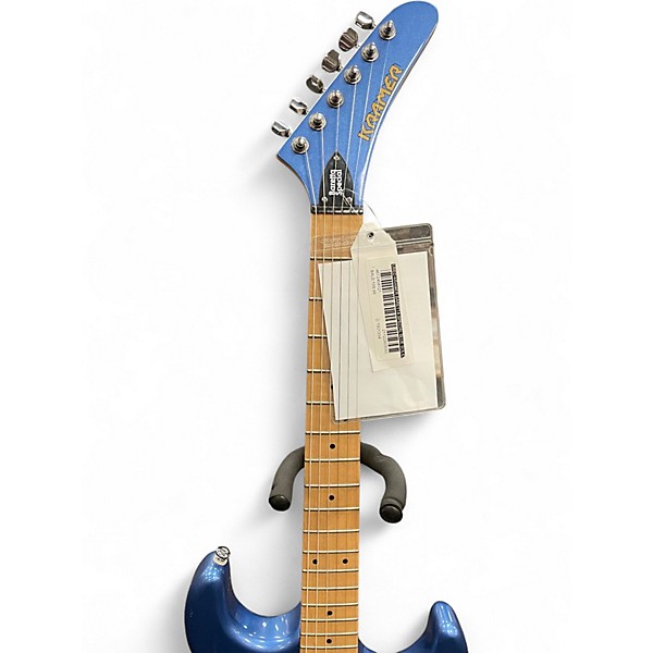 Used Kramer BARETTA SPECIAL Blue Solid Body Electric Guitar